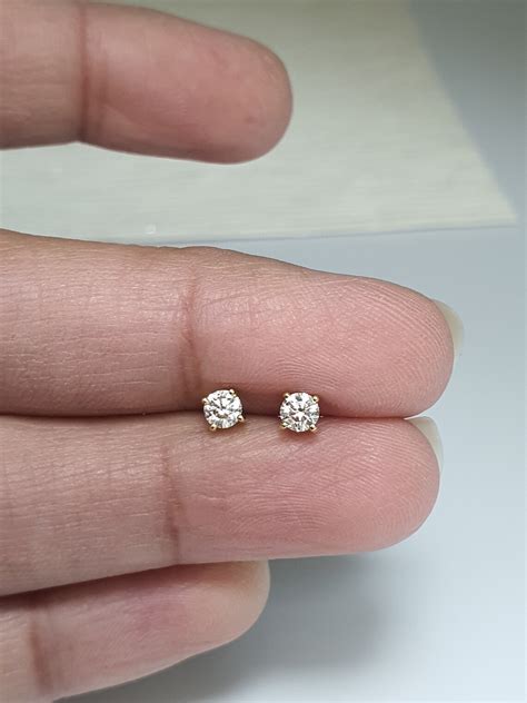 Infant Diamond Earrings