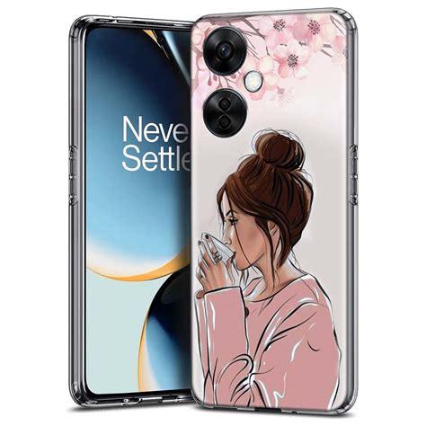 Fashionury Silicone Printed Back Cover Case Compatible for Oneplus Nord ...