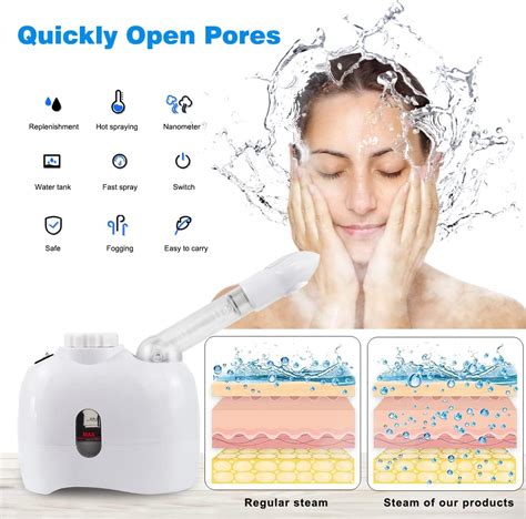 Buy YOKYAK Facial Steamer - Portable Face Mister with Extendable Arm ...