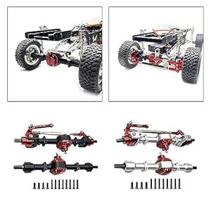 SECRET DESIRE 1:12 Scale RC Car Front and Rear Axle Set Convenient for ...