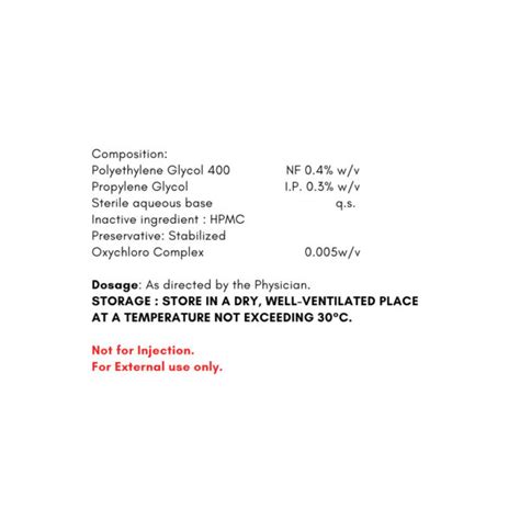 Lubrimoist Eye Drop – Glow Vision