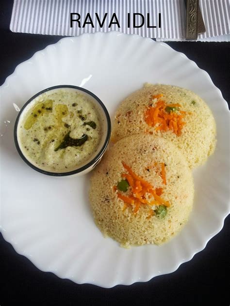 Making Rava Idli