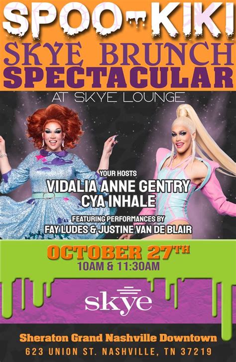 Spoo-KiKi Drag Brunch Spectacular | Downtown Nashville