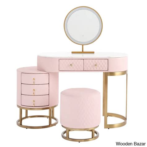 Wooden Bazar Flutura Vanity Dressing Table with mirror modern dressing ...