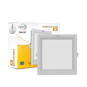 wipro D720640 Garnet 6-Watt Wave Slim Panel Light (Neutral White ...