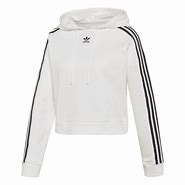 Image result for White Adidas Cropped Hoodie