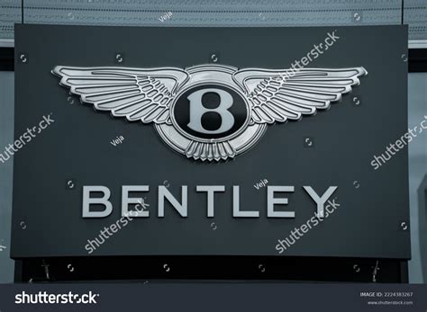 Bentley Sign Logo On Car Showroom Stock Photo 2224383267 | Shutterstock