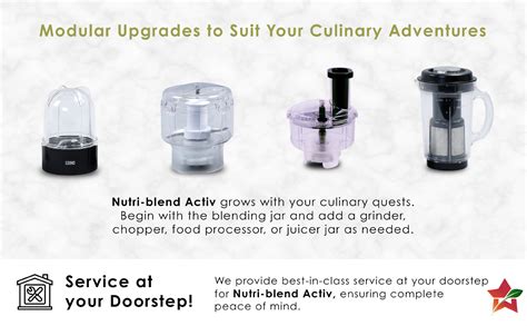 Nutri-blend Activ Mixer Grinder Blender, Smoothie Maker, 500W 22000 RP ...
