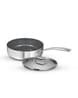 Buy TRAMONTINA Triply Ceramic Deep Saute Pan with Lid | Silver Color ...