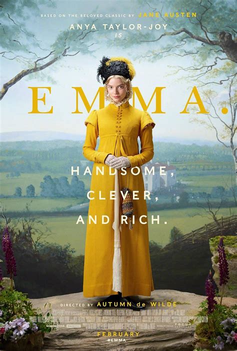 "Emma" Character Posters | Tom + Lorenzo | Emma movie, Emma woodhouse ...