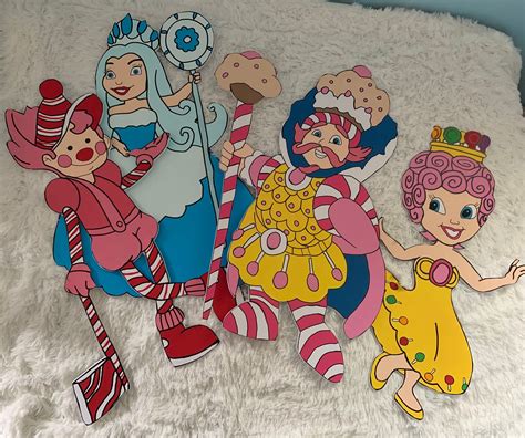 Candy Land Board Game Characters (Modern) | Candy land characters ...