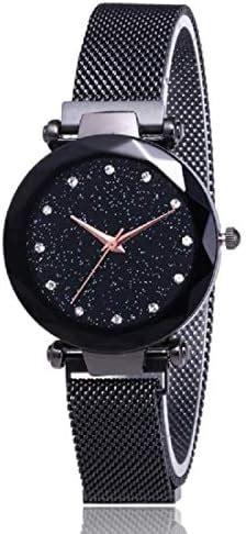 casera Queen Round Dial with Latest Stylish Black & Rose Gold Magnet ...