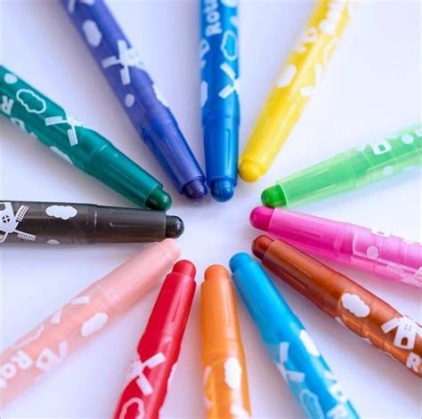 Homesoul Twistables Crayons - Classic Colors for Kids & Toddlers, 24 ...