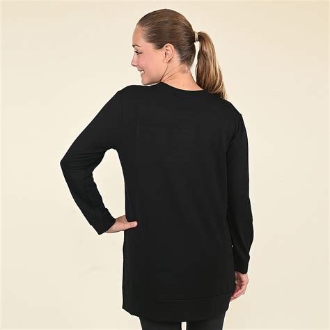 Buy TAMSY Black Christmas Sweater - (S) at ShopLC.
