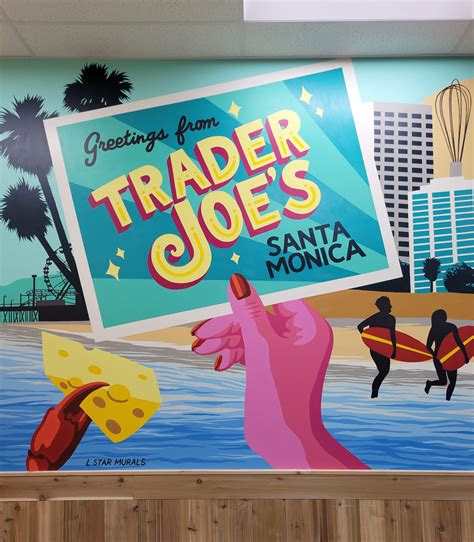 Los Angeles Artist creates tons of Trader Joe's Murals — L Star Murals