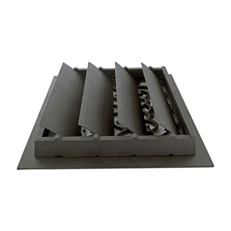 4 Floor Heat Register Louver Vent Victorian Cast 12 x 12 Duct