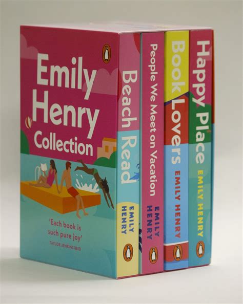 Emily Henry: 4 Books Boxset (Happy Place, People We Meet On Vacation ...