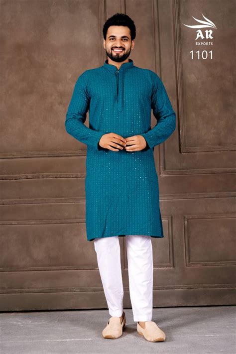 Shaab Ji Vol 1 Schiffli Designer Kurta With Bottom Collection