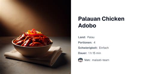 Palauan Chicken Adobo | malsati