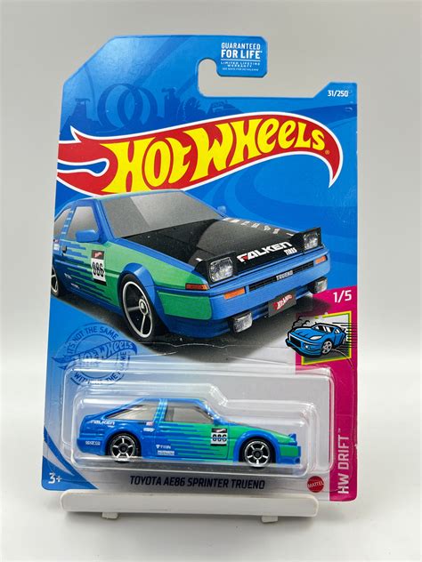 IMPORTED - HOT WHEELS - TOYOTA AE86 SPRINTER TRUENO - FALKEN - 2E – Its Fun