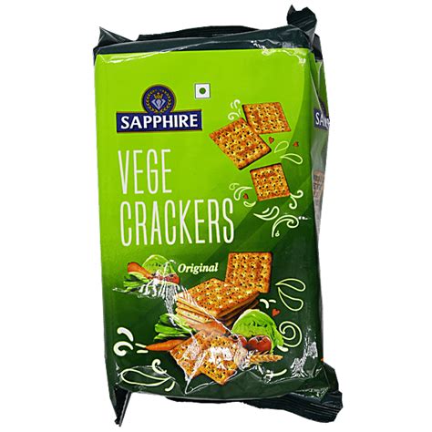 Buy Sapphire Vege Crackers Original 350 Gm Online at the Best Price of ...