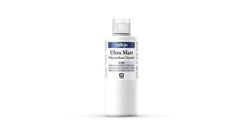 27.653 Vallejo - Ultra Matt Polyurethane Varnish - 200 ML – Scale Hobbies