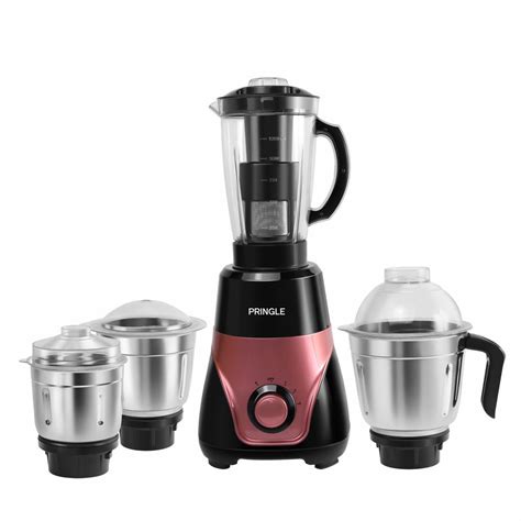 Pringle Magnus 800 Watts Mixer Grinder with 4 Jars | 3 Stainless Steel