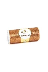 DMC Diamant Metallic Thread 38.2yd-Copper : Amazon.in: Home & Kitchen