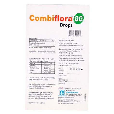 Combiflora Gg Drops 15Ml Price, Uses, Side Effects, Composition ...