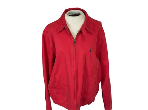 Lot - Imperial Red Polo Jacket