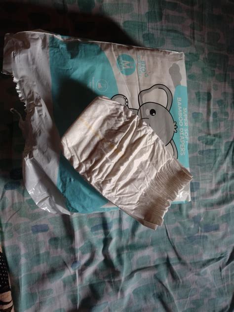 Buy Nappico Ultra Soft Organic Bamboo Diapers | Newborn Size (Up to 4 ...