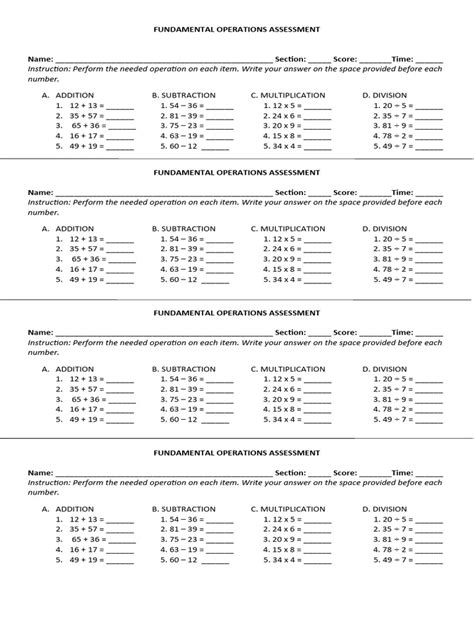 Image result for Basic Operational Assessment