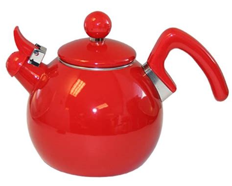 Buy Reston Lloyd Personal 1-1/5-Quart Enamel-on-Steel Whistling ...