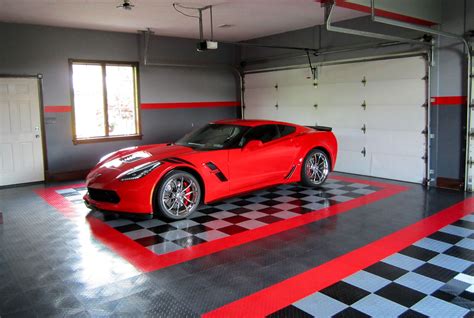 Race Car Garage Flooring - Flooring Ideas