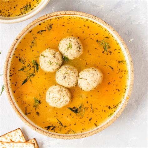 Vegan Matzo Ball Soup | ShortGirlTallOrder