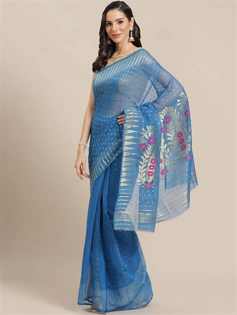 Hand Painted Sarees – Kalakari India