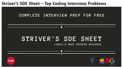 GitHub - Mehul237/Striver-SDE-Sheet: