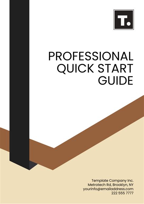Free Professional Quick Start Guide Template - Edit Online & Download ...