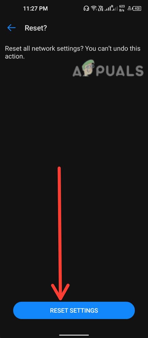 Reset Network Connection 的图像结果