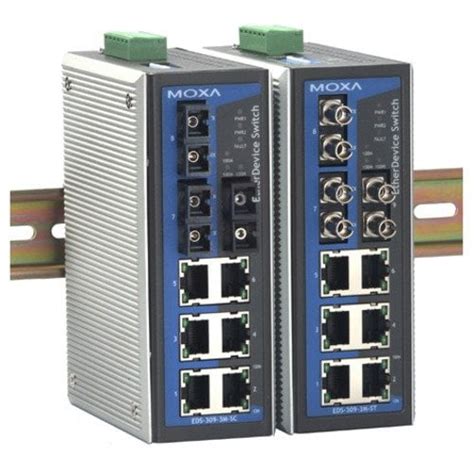 Buy Moxa Moxa Eds-309-3M-St Industrial Ethernet Switch With 6 ...