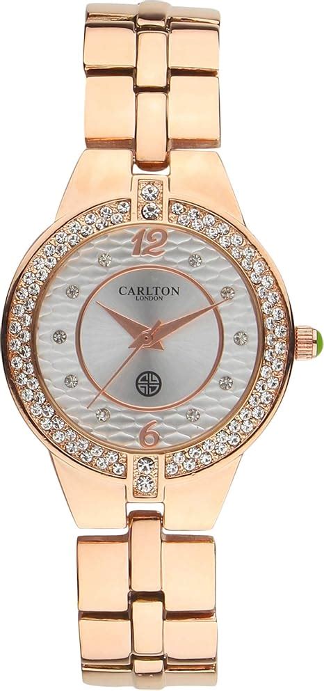 Buy Carlton london Analog Brown Dial Women's Watch-CL030RMAR at Amazon.in