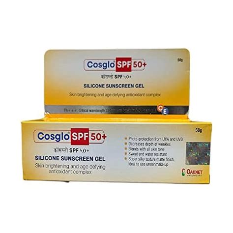 Operio Cosglo SPF50+++ Silicone Sunscreen Gel 50Gm : Amazon.in: Beauty