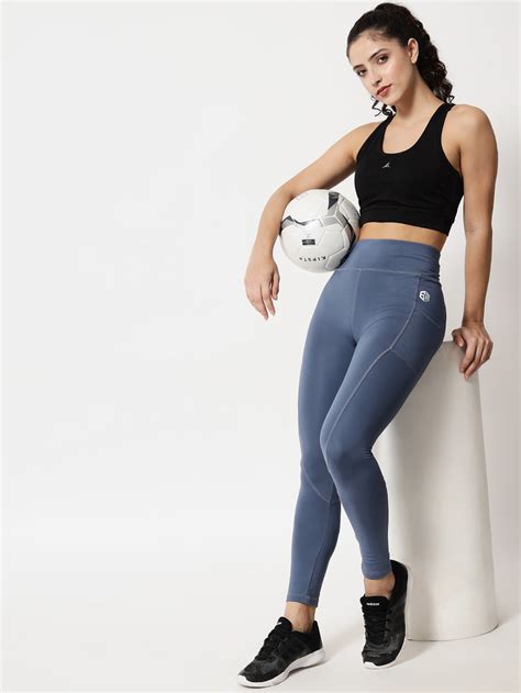 Endeavour Wear Smoke Blue Women Fitness Sports Skinny Tights – www ...