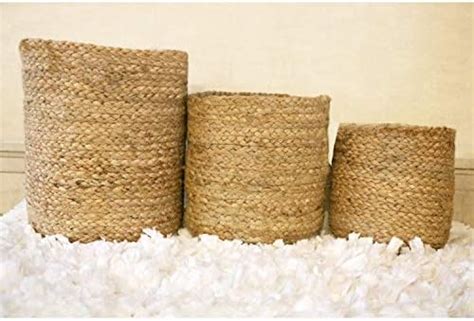 THE HOME TALK Jute Basket For Storage | Multi Purpose Basket | Kitchen ...