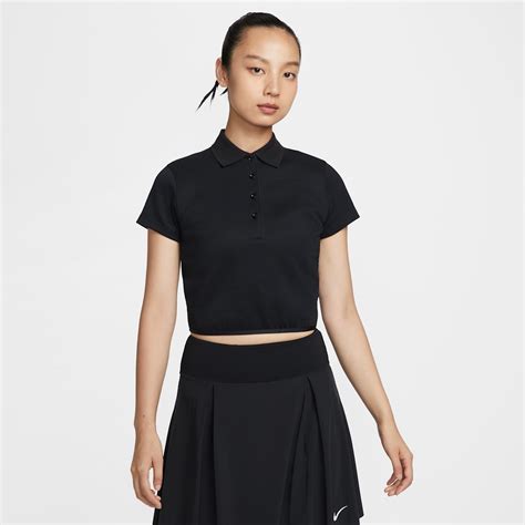 Women's Black Polos. Nike VN
