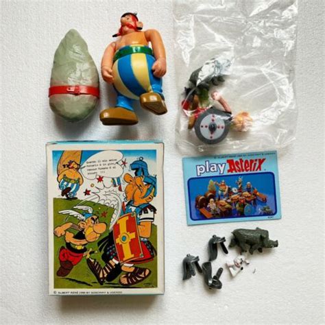 Eight boxed Toy Cloud Play Asterix Collection figures and sets ...
