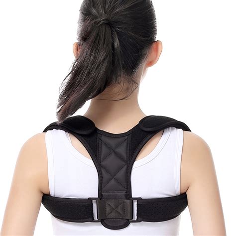 Wholesale Custom Adjustable Upper Back Brace Posture Corrector Clavicle ...