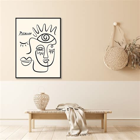 Line Art By Pablo Picasso | Wall Art Collective