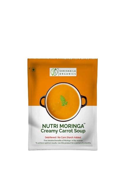NUTRI MORINGA Indias 1st Debittered Moringa Carrot Soup : Amazon.in ...