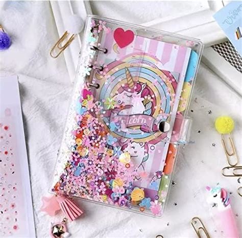 FunBlast 13 In 1 Diy Unicorn Diary For Girls, Unicorn Notebook For ...